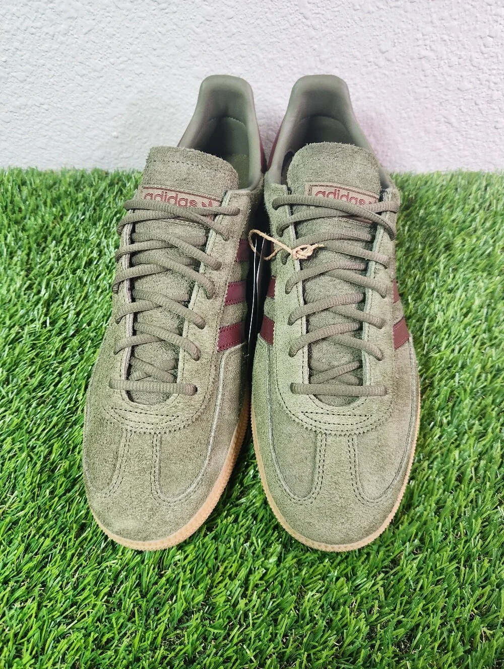 NEW Adidas Handball Spezial Olive Brown - Size 12 Men's